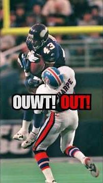 Shannon Sharpe TELLS a STORY of the time he got HIT HARD by Orlando Thomas! 🔥 #shorts #nfl