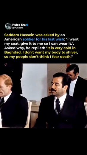 The Last Wish of Saddam Hussein That Shocked the World #shorts