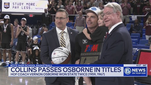 Ryan Collins surpasses Alcoa coaching legend Vernon Osborne in state titles