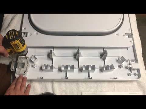 Reversing the door LG Dryer DLG1502 and DLE1501