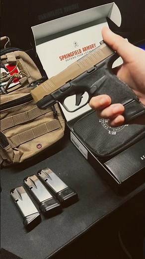 Springfield Armory HellCat OSP Lipsey’s “Burnt Bronze” Exclusive. #edc #hellcat #springfieldarmory