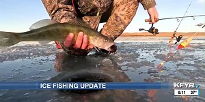 Changing ice conditions have led to unusual ice fishing season in North Dakota so far