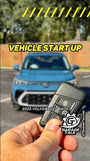Vehicle Start Up // 2025 Volkswagen Taos