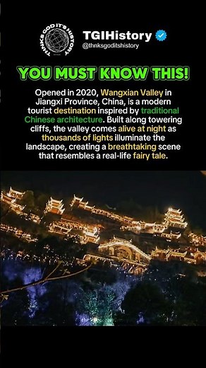 Wangxian Valley - The Cliffside Village that looks like a real-life Fairy Tale