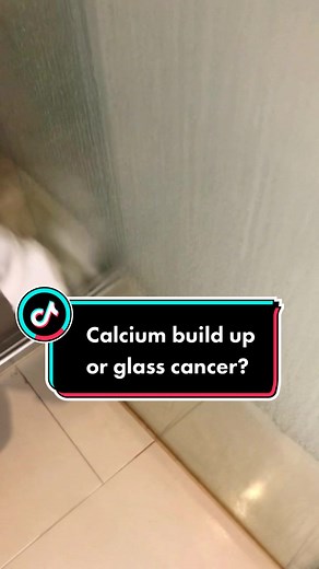 How to Remove Calcium Buildup on Shower Glass