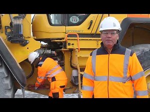 3. Loading Shovel Articulated Locking mechanism Installation