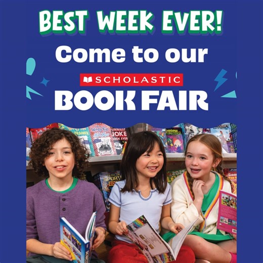 It's Book Fair week at YES! It's going to be a great week! Look at all the books we've got ready for you, Falcons! Don't forget to check out the tips at the end to help make this week great for all! #scholasticbookfairs #FalconFamily #bookfair | Yorktown Elementary School
