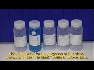 UCMR3 EPA Method 537 Sampling Instructions Video by Eurofins Eaton Analytical, Inc