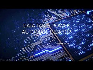 DATATABLE IN POWER AUTOMATE…  - Partner