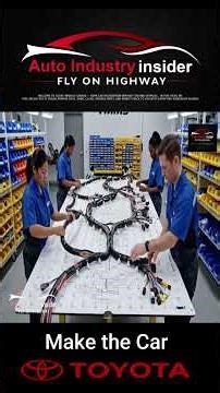 How the Toyota Camry is Made in Factory 🚗⚙️ Amazing Car Manufacturing Process