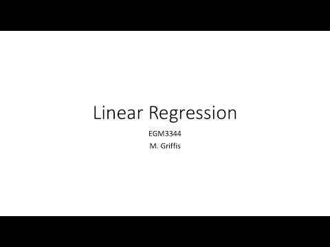 Linear Regression
