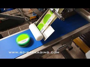 Atwell Top Labelling Machine Demo