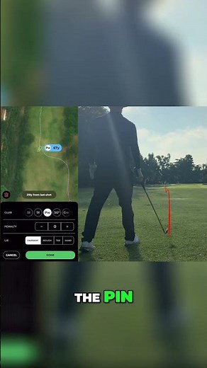 Playing with New Arccos AI Strategy On Course