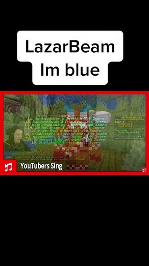 LazarBeam sings I’m blue. #fyp #imblue #music #haha