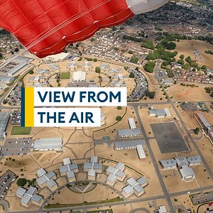 Ever wondered what it’s like to jump out of a plane? 🪂 This was the view of the Red Devils Army Parachute Display Team, as they celebrated 80 years of the The Parachute Regiment in style. 🤩 | Forces News