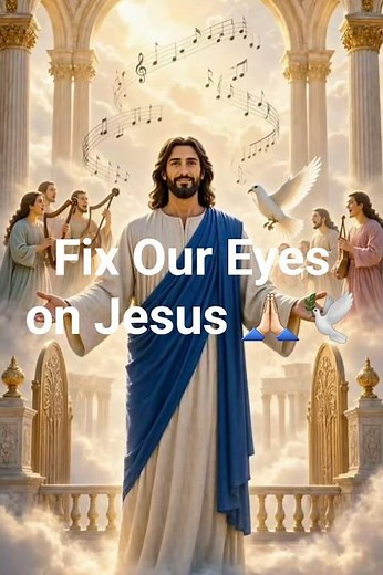 🎶🕊Beautiful Worship Hymn for Prayer & Surrender | Fix My Eyes on You 🙏🏻🕊️