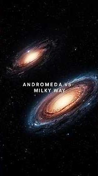 Andromeda vs Milky Way: The Future Galaxy Collision 🌌