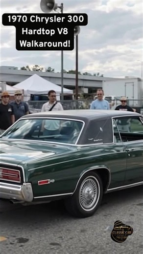 1970 Chrysler 300 Hardtop V8 Walkaround! #automobile #classiccars #americanclassic