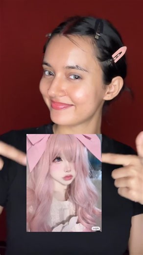 SHANAYA SHARMA || Beauty & Fashion on Instagram: "cupid 💘 girl makeup tutorial for valentines day 💕 products used: primer: @reachedmars foundation: @pilgrim_makeup concealer: @hilaryrhodacosmetic powder: @reachedmars blush: @kaybykatrina highlighter: @kaybykatrina lip liner: @reachedmars lipstick: @hilaryrhodacosmetic lip gloss : @elle18_india eyeshadow: @hudabeauty kajal: @mynykaa eyelashes: @savana wig and top : @savana [cupid makeup, pink makeup, valentines day makeup, korean makeup, doll m