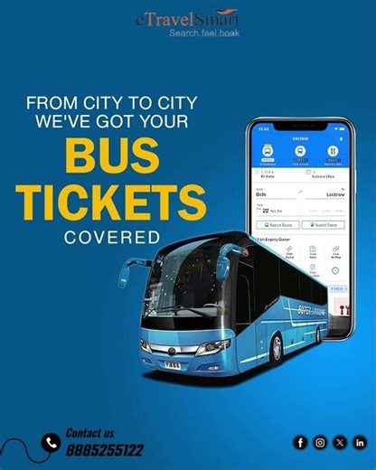 Best Online Bus Ticket Booking Platform | eTravelSmart
