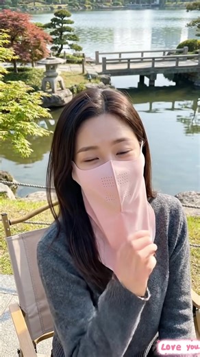 冷感フェイスマスクで快適紫外線対策