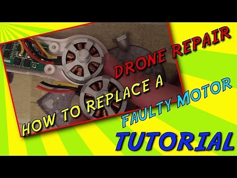 HOW TO REPLACE A DRONE MOTOR