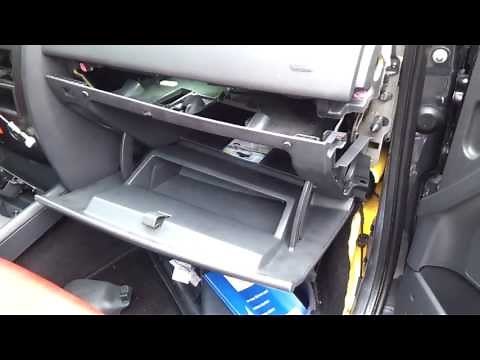 Blocage boite à gant