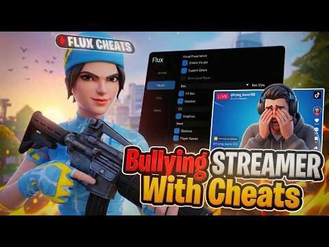 Bullying Streamer WITH CHEATS?! Retrac Cheat 14.40