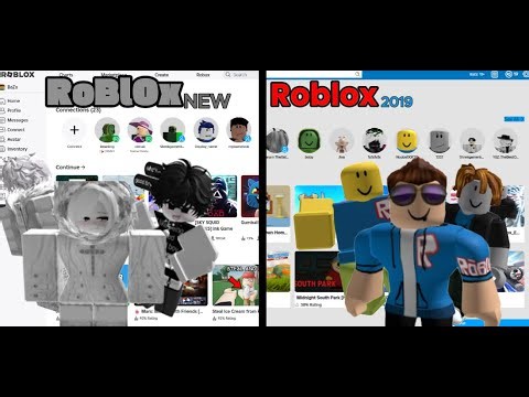 How to Get the old 2019 Ui on Roblox website