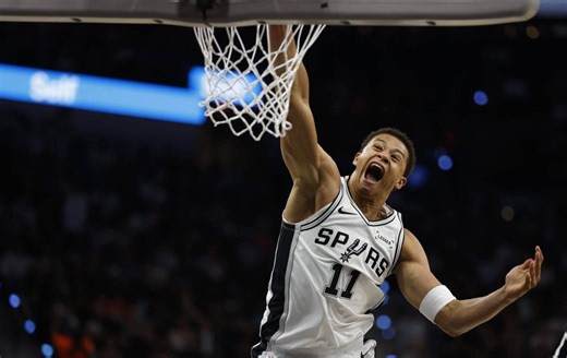 Spurs rookie Carter Bryant learned basketball in silence. Now, his game is getting louder