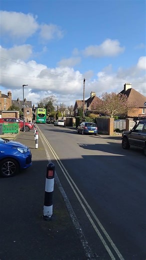 1515 ADL Enviro 400 NIS going to Newport bus station after refuelling