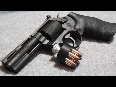 コルトパイソンとM19の合体モデル！タナカ製モデルガン スモルト（スマイソン）4インチモデル CapGun SMOLT(Colt Python&K-Frame)