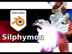 Silphymon in Blender 3D [Timelapse DIgimon]