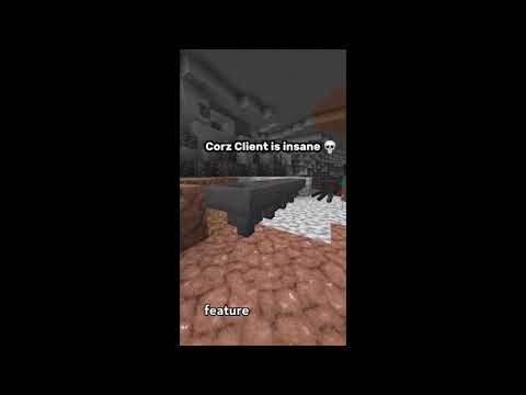 The New BEST client on the DonutSMP Corz Client