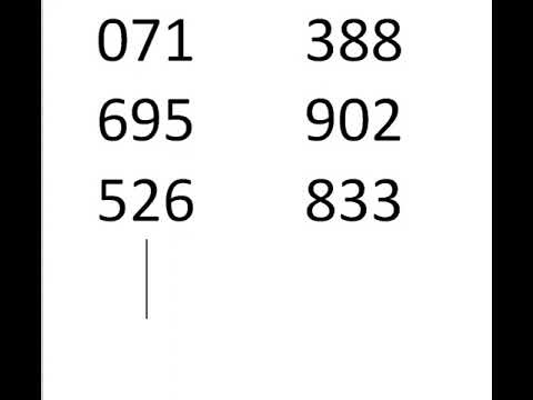 តំរ៉ុយឆ្នោតសម្រាប់ថ្ងៃទី 10.01.2026 | Lottery Prediction for 10.01.2026