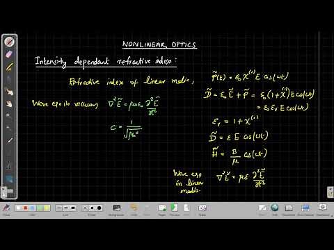 Nonlinear Optics : Lecture 07
