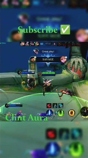 Clint Aura farming #mlbb #mobilelegends #subscribe