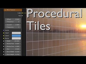 Create (Fast n' Easy) Procedural Tiles! | Blender 3.3 Tutorial