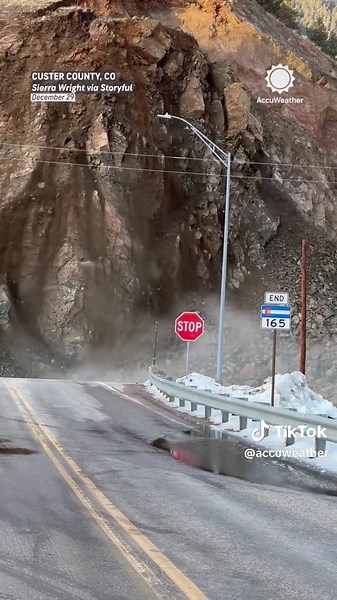 Rockslide Chaos in Colorado Shuts Down Highways