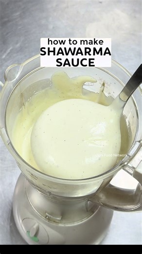 How to Make Shawarma Sauce: A Commercial Recipe
