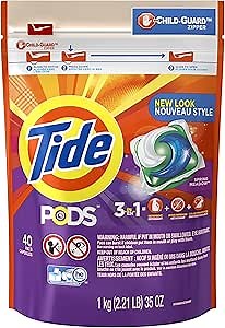 Tide Pods Laundry Detergent Spring Meadow Scent 40 Count