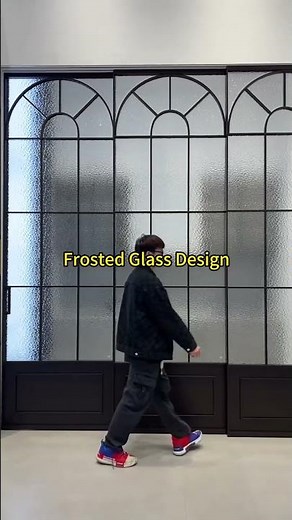 Trackless Telescopic Sliding Glass Door