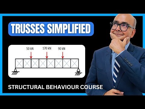 Structure analysis of TRUSSES–how to find maximum forces FAST! IStructE Structural Behaviour Course