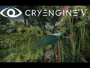 Cryengine V (Cryengine 5) #10 Создание реки. Настройка. River