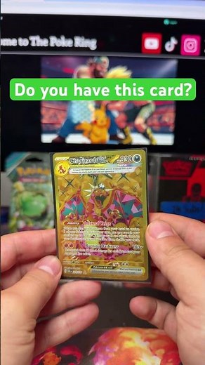 Do You Have This Gold Charizard? Obsidian Flames Hyper Rare 🔥🐉 #obsidianflames #charizard #pokemon