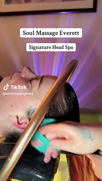 #headspa #massage #seattle #fyp | Head Spa