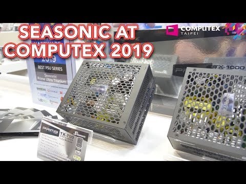 Computex 2019: 1600W titanium, 700W titanium fanless and more from Seasonic