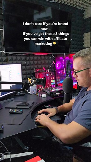 I don’t care if you’re brand new... If you’ve got these 3 things - you can win with affiliate marketing :-) | Wayne Crowe