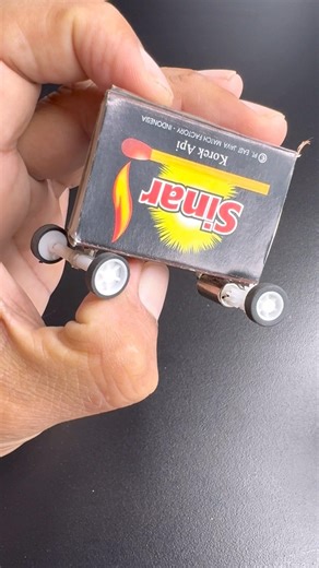 krearif mobi mini dari bungkus korek #ideas #amazing #toys #creative