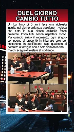 Il giorno in cui tutta la classe si presentò